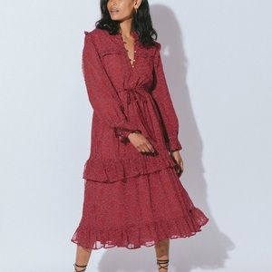 Cleobella iris midi dress